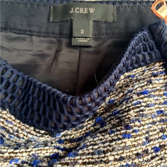 J. Crew Tweed/Boucle Material- Size 2 - Picture 4 of 4
